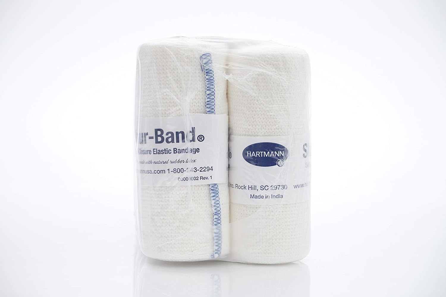 Elastic Bandage Shur-Band LF 4 Inch X 5 Yard Single Hook and Loop Closure Natural NonSterile Standard Compression, Packaging Type- Case