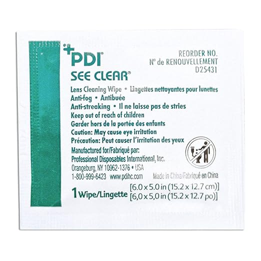 See Clear Lens Cleaning Wipe