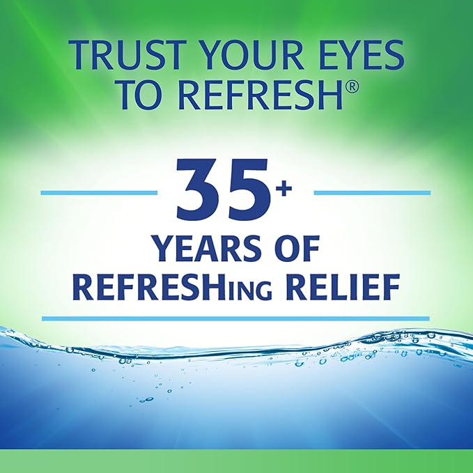 Lubricante ocular Refresh Tears, 1 oz. Gotas para los ojos, tipo de envase: unidad 