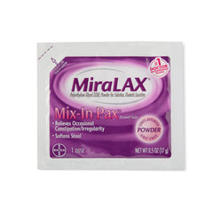 Laxative MiraLAX Powder 24 per Box 17 Gram Strength Polyethylene Glycol 3350, Packaging Type- Box
