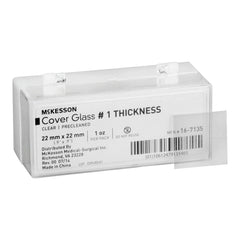 Cover Glass McKesson Square No. 1 Thickness 22 X 22 mm, Packaging Type- Box Default Title