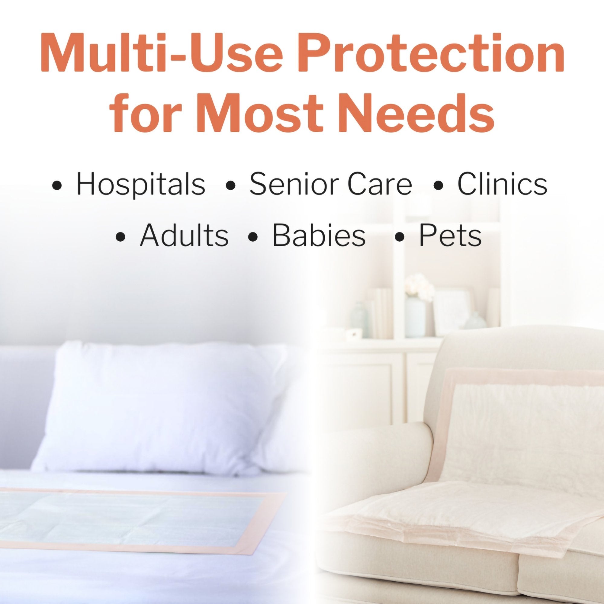 Disposable Underpad McKesson Ultra 30 X 36 Inch Fluff / Polymer Heavy Absorbency, Packaging Type- Case