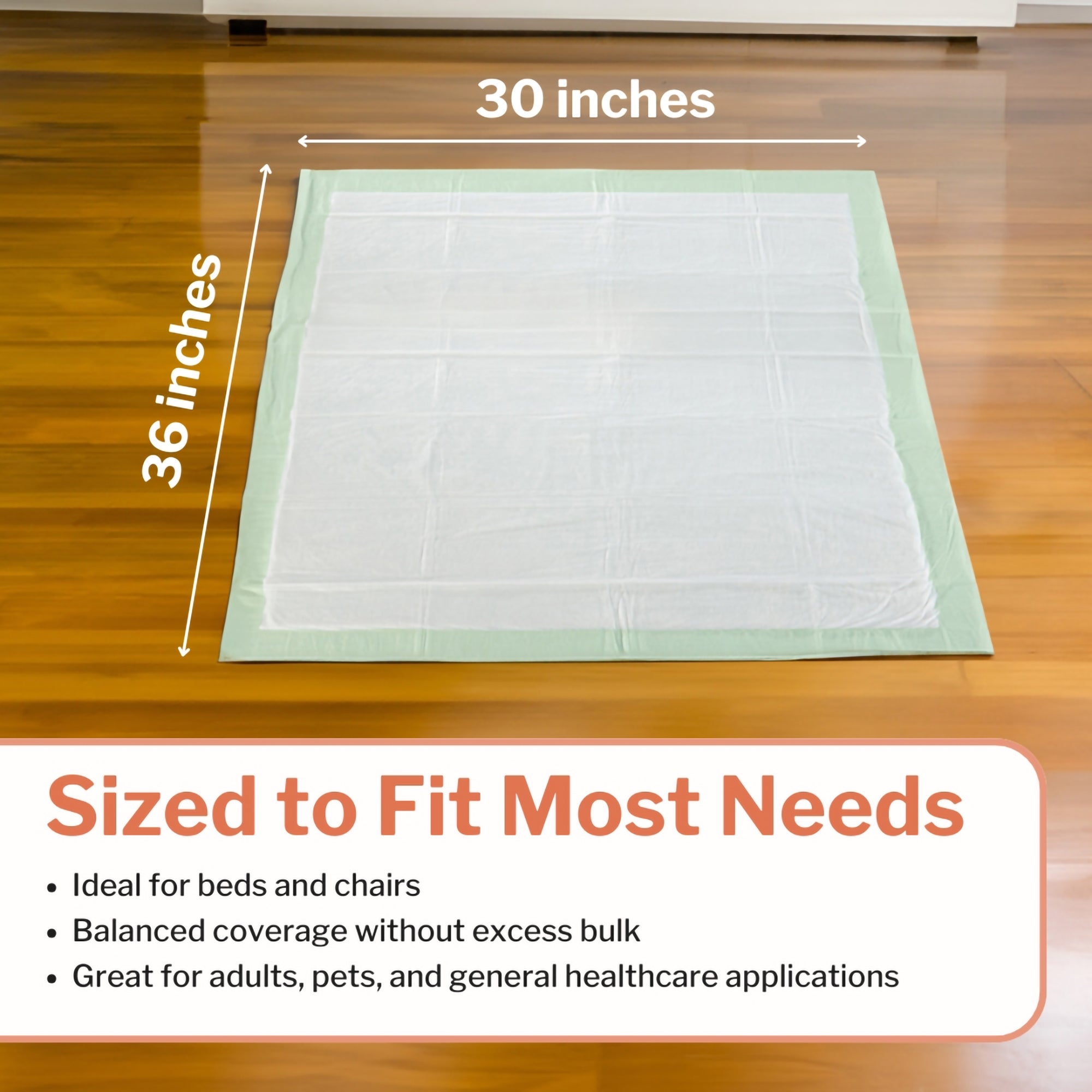Disposable Underpad McKesson Super 30 X 36 Inch Fluff / Polymer Moderate Absorbency, Packaging Type- Case