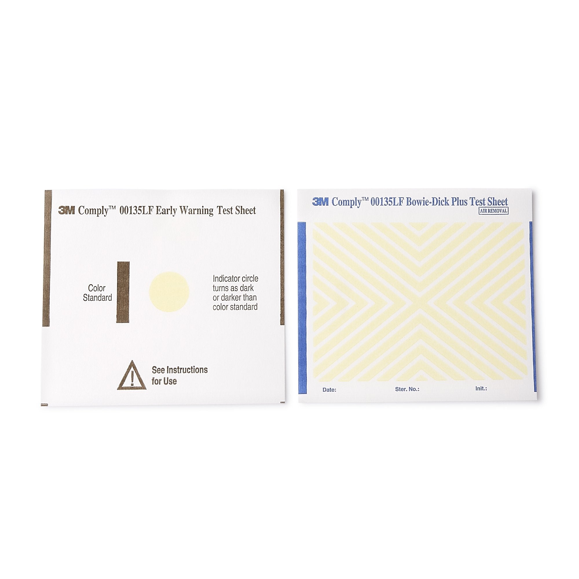 Comply Sterilization Bowie-Dick Test Pack Steam, Packaging Type- Case