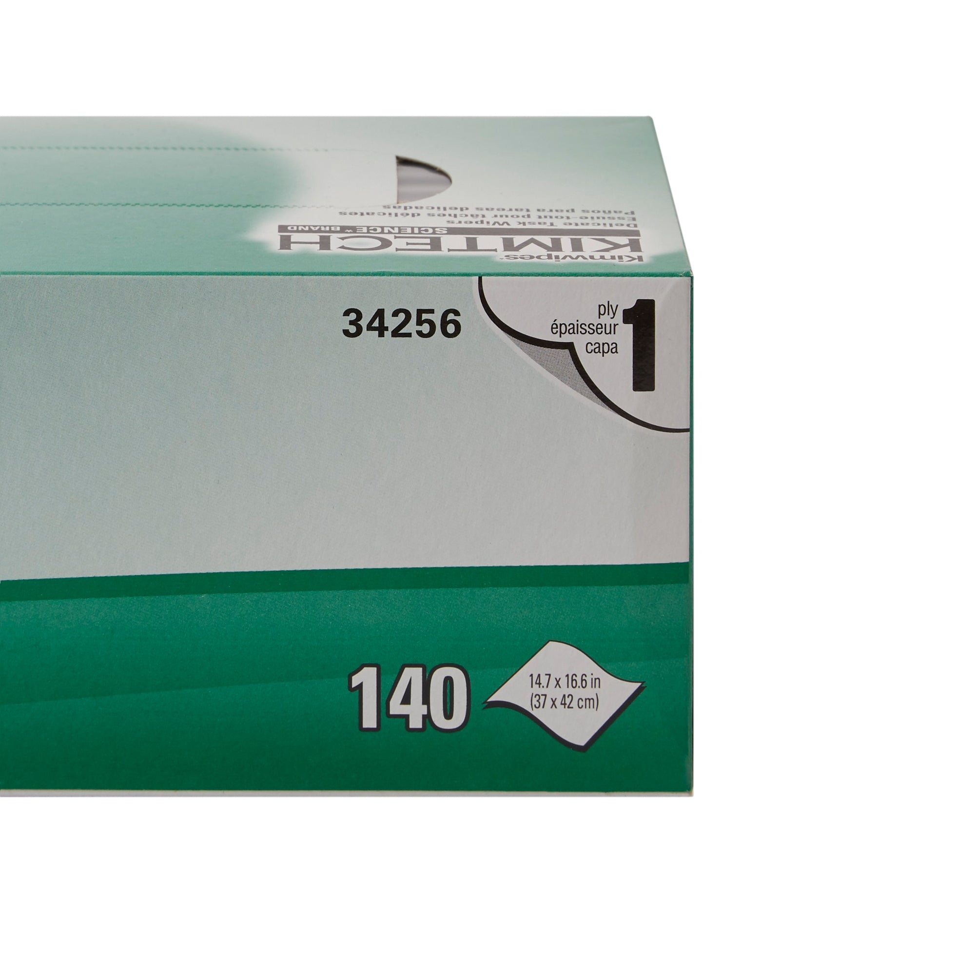 Delicate Task Wipe Kimtech Science Kimwipes Light Duty White NonSterile 1 Ply Tissue 14-7/10 X 16-3/5 Inch Disposable