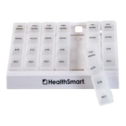 Pill Organizer HealthSmart® Large 7 Day 4 Dose