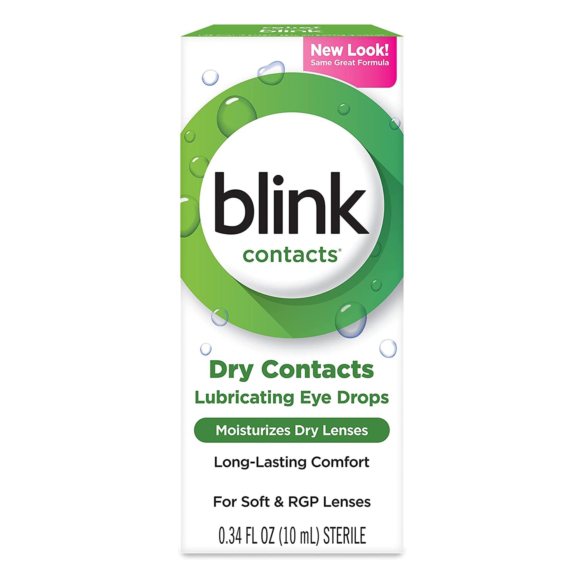 Contact Lens Solution Blink Contacts 0.34 oz. Solution,Packaging Type- Each