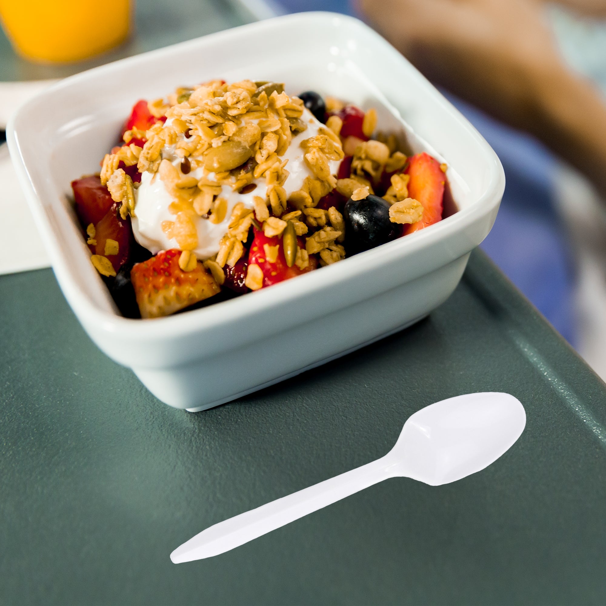 Spoon McKesson General Purpose White Polypropylene, Packaging Type- Case