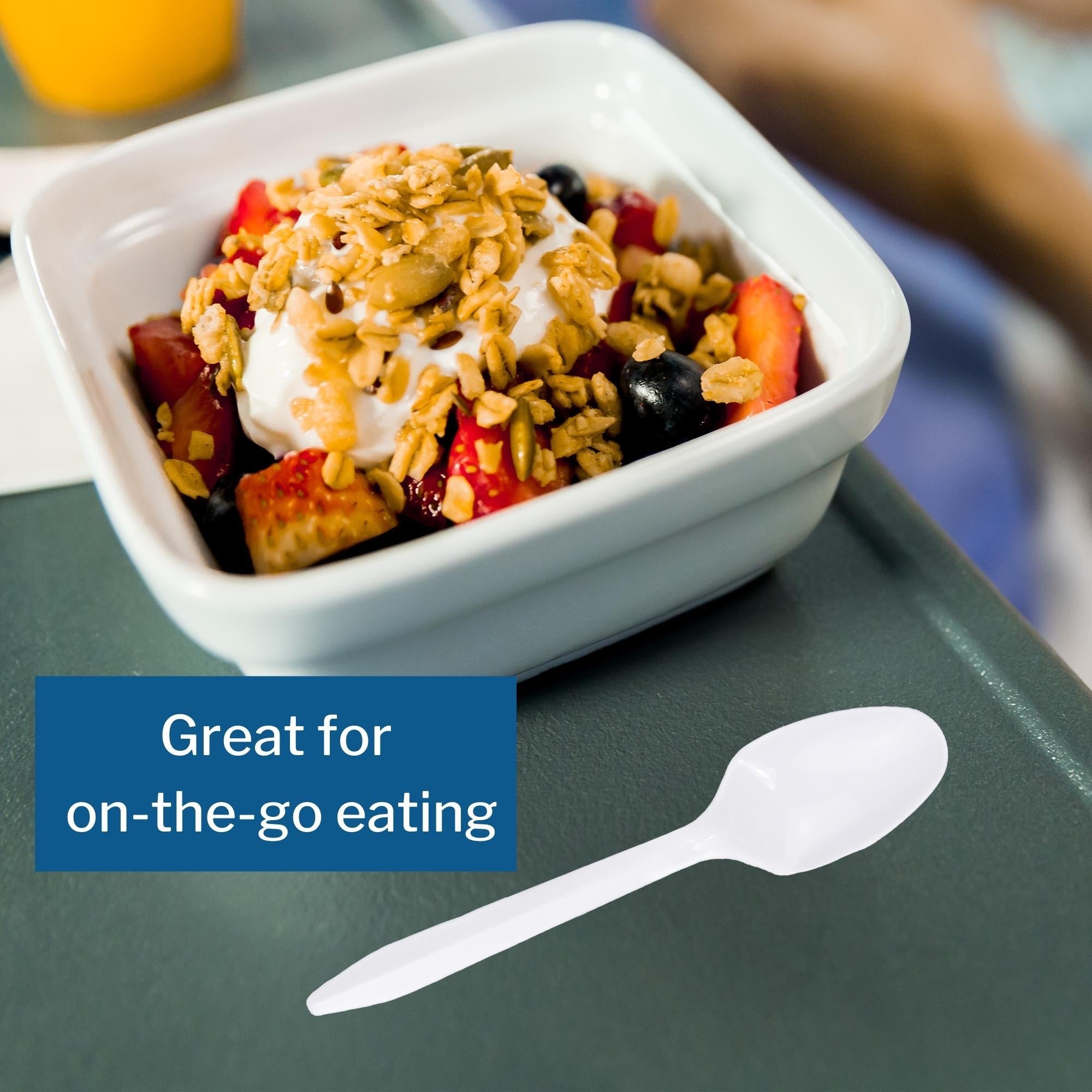 Spoon McKesson General Purpose White Polypropylene, Packaging Type- Case