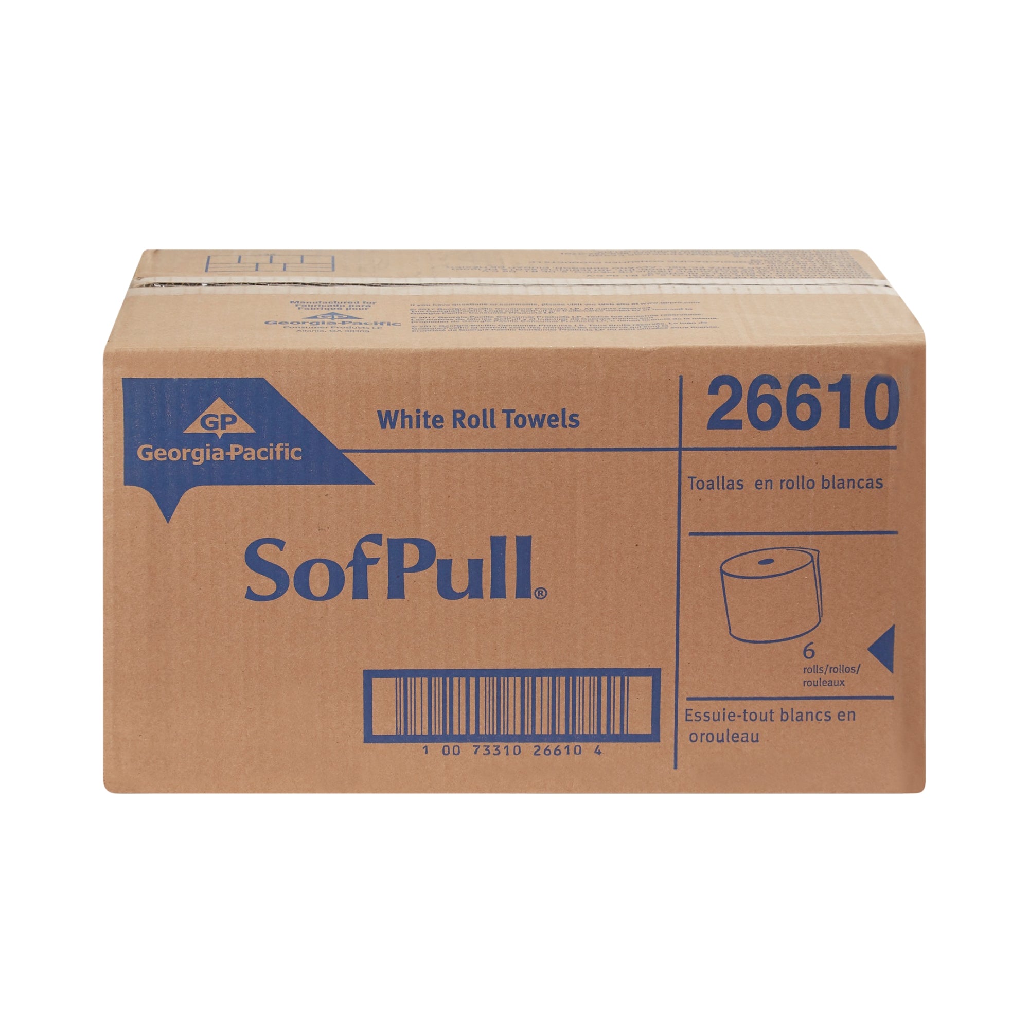 Paper Towel SofPull Hardwound Roll 9 Inch X 400 Foot | 6RL/Case