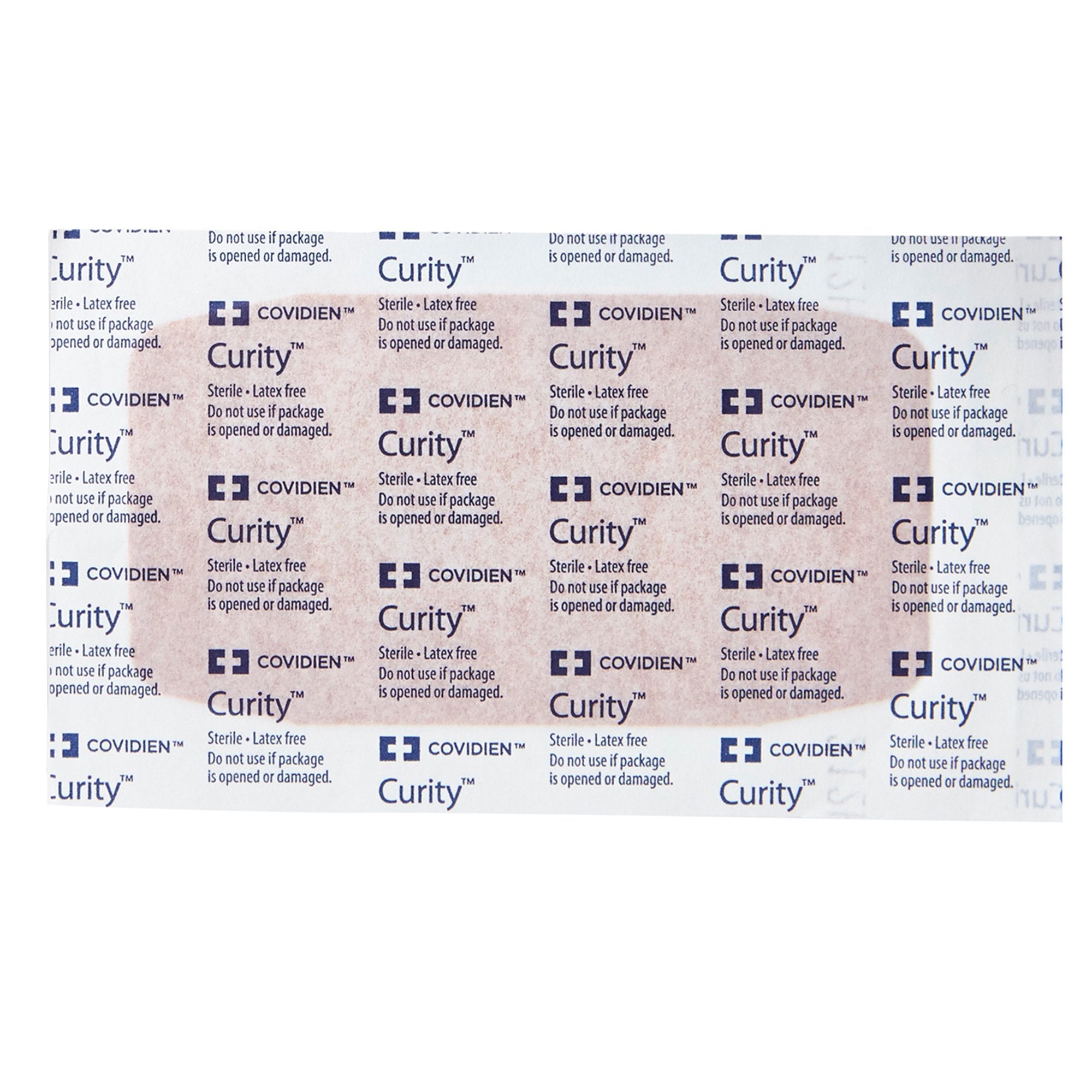 Adhesive Strip Curity 2 X 3-1/4 Inch Fabric Rectangle Tan Sterile, Packaging Type- Case
