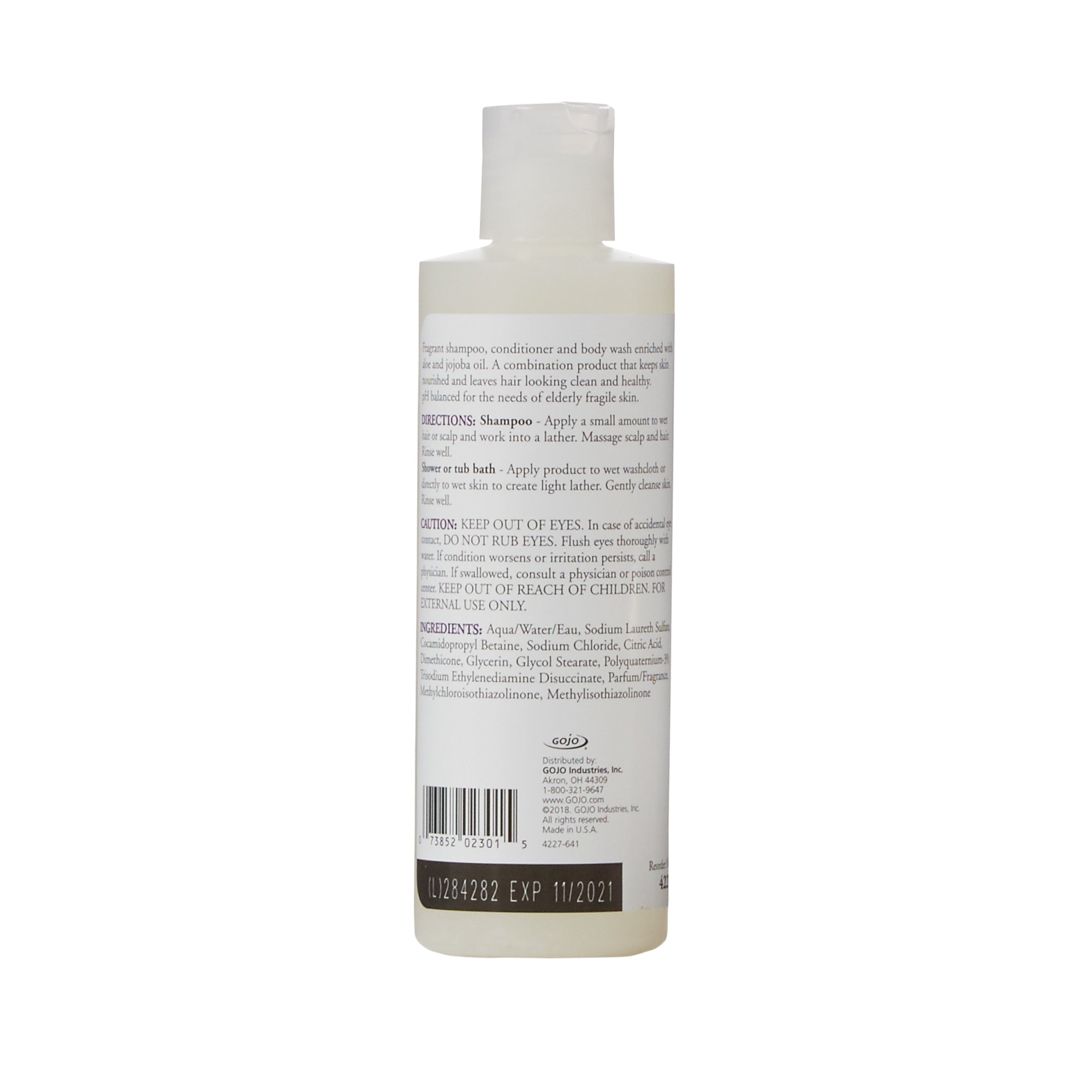 Shampoo and Body Wash PROVON 8 oz. Flip Top Bottle Herbal Scent,  Packaging Type- Case