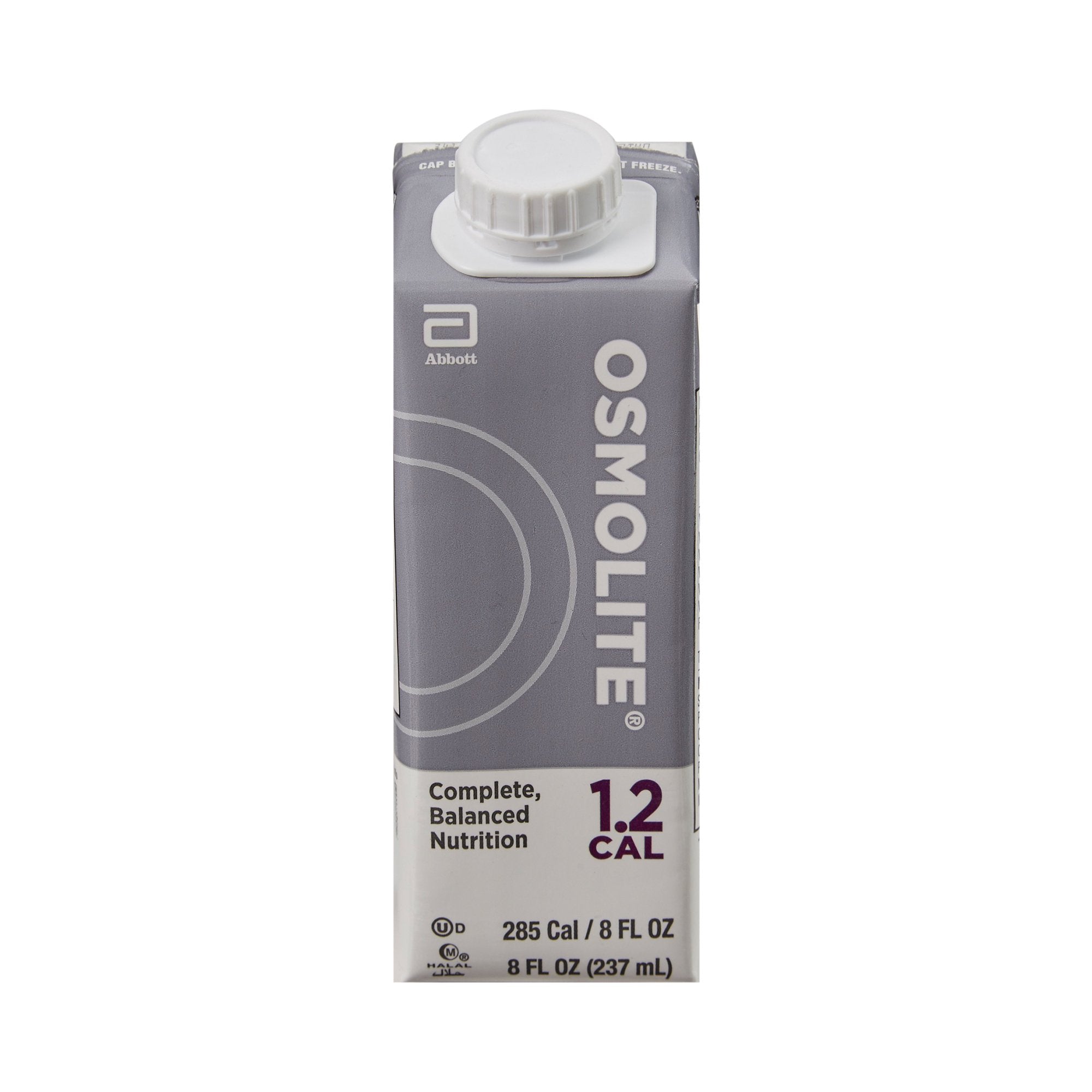 Tube Feeding Formula Osmolite 1.2 Cal Unflavored Liquid 8 oz. Reclosable Carton