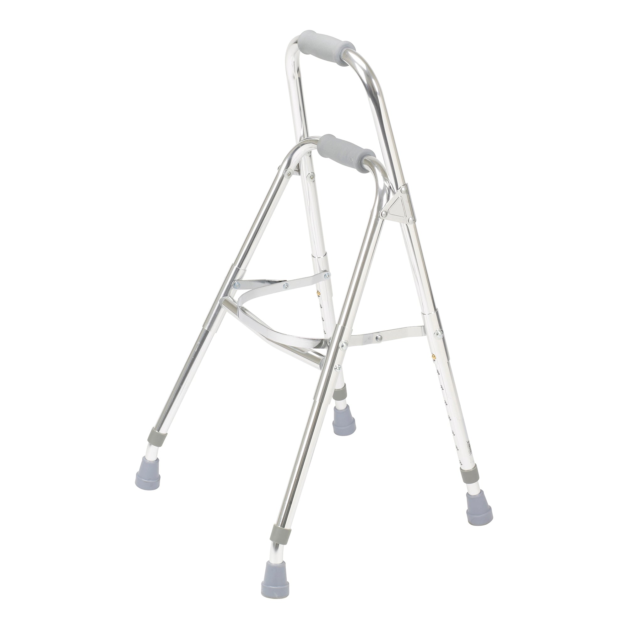 Side Step Folding Walker Adjustable Height drive Hemi Aluminum Frame 300 lbs. Weight Capacity 29-1/2 to 37 Inch Height, Packaging Type- Each