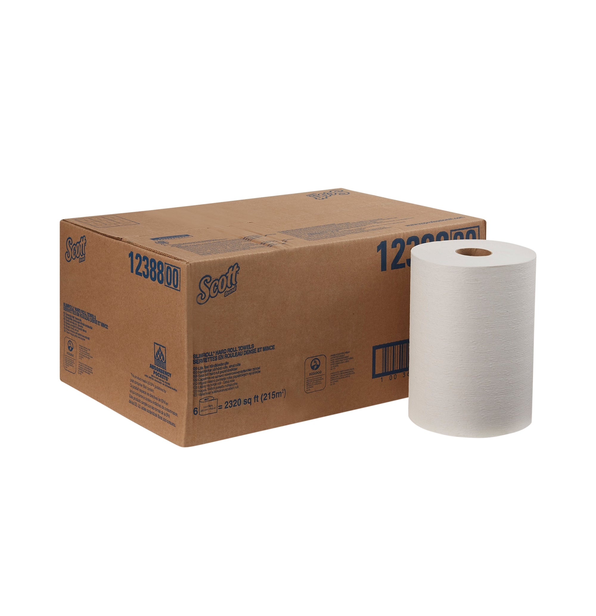 Paper Towel Scott Slimroll Roll 8 Inch X 580 Foot | 6RL/Case