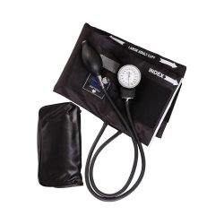 Aneroid Sphygmomanometer Unit MABIS®Legacy Large Adult Cuff Nylon Cuff 33 - 51 cm Pocket Aneroid