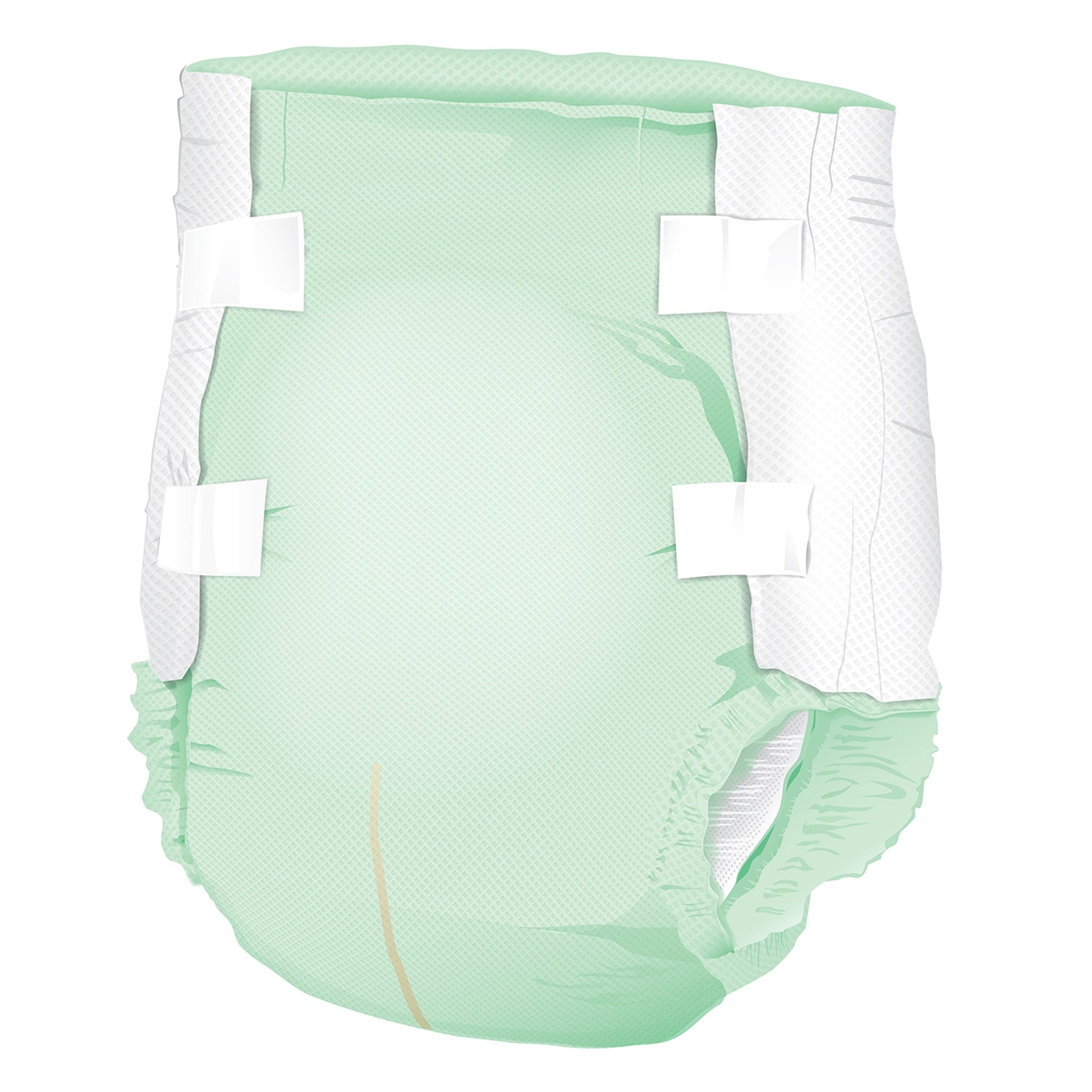 Pañal desechable para incontinencia unisex para adultos McKesson Ultra 2X-Large, alta absorción, tipo de embalaje: caja
