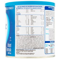 Infant Formula Similac® Advance® Unflavored 12.4 oz. Can Powder Iron