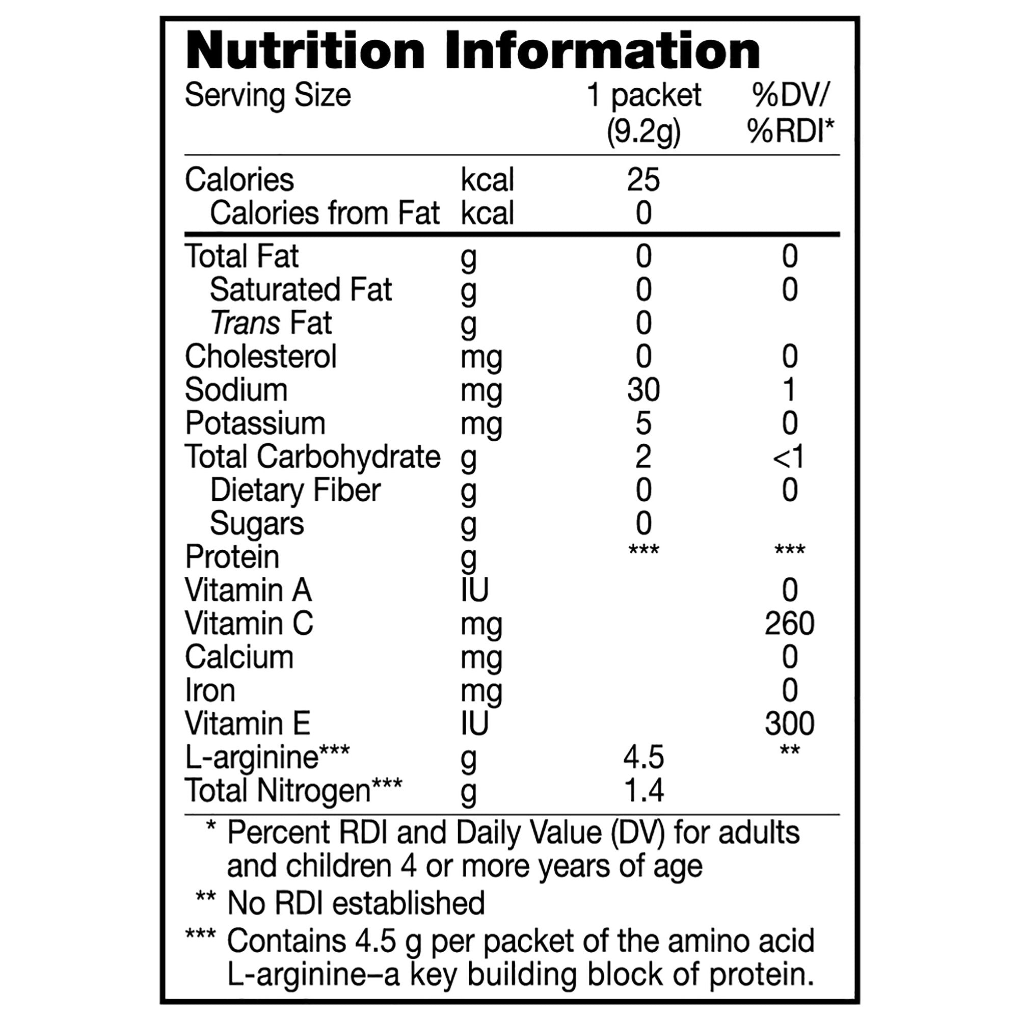 Oral Supplement Arginaid® Orange Flavor Powder 0.32 oz. Individual Packet, Packaging Type- Box