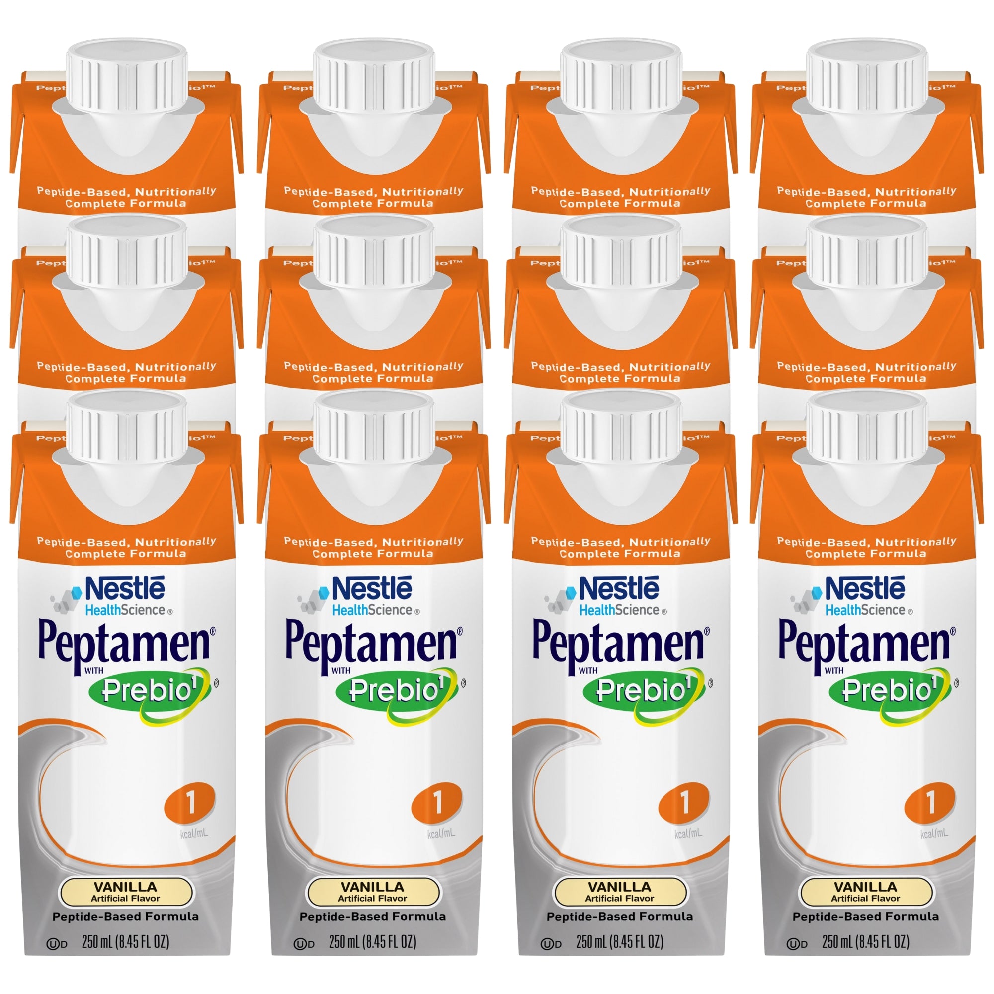 Oral Supplement Peptamen with Prebio 1 Vanilla Flavor Liquid 250 mL Carton | (24/Case)