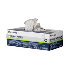 Exam Glove STERLING Medium NonSterile Nitrile Standard Cuff Length Textured Fingertips Gray Chemo Tested | 200/Box