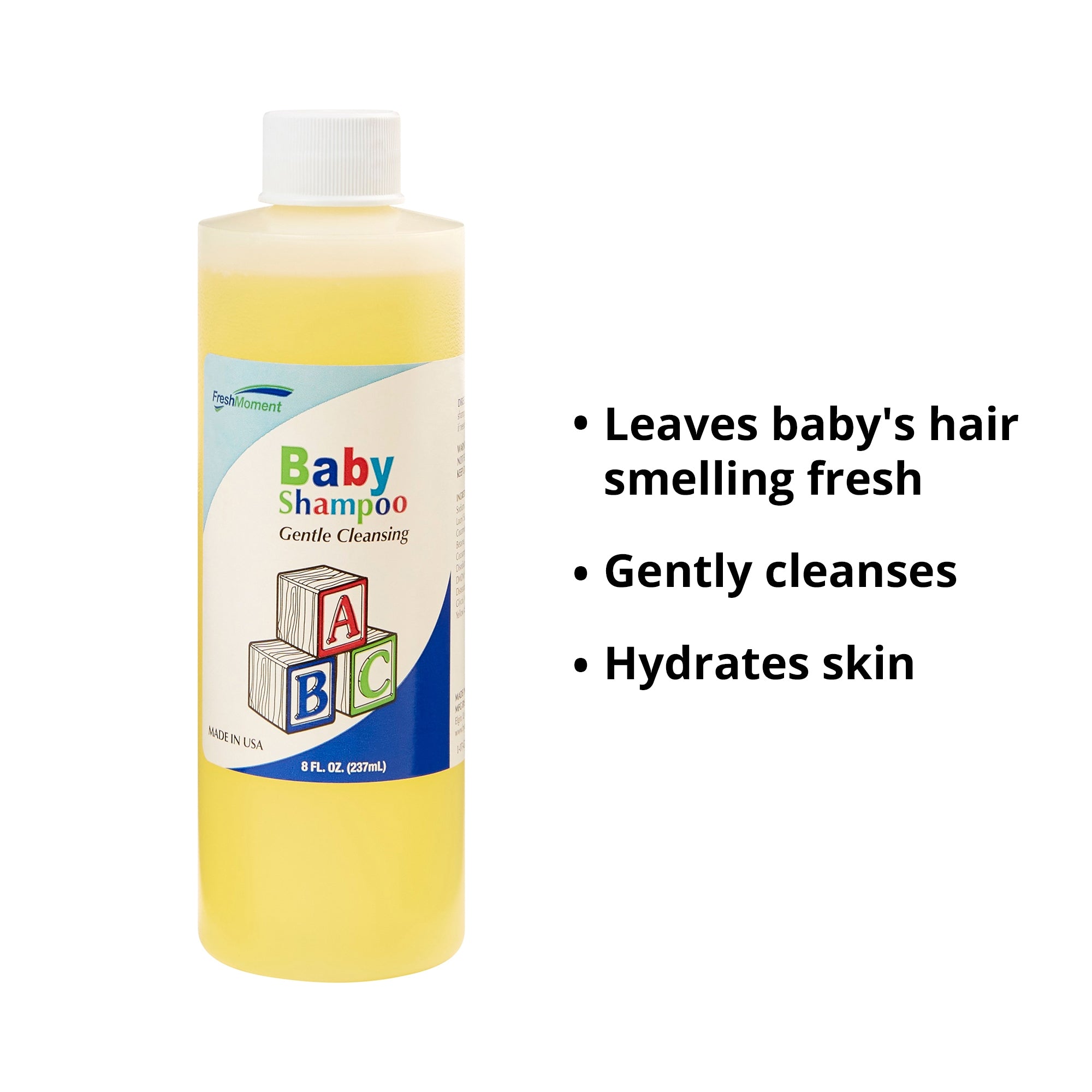 Baby Shampoo Fresh Moment 8 oz. Bottle Fresh Scent, Packaging Type- Case