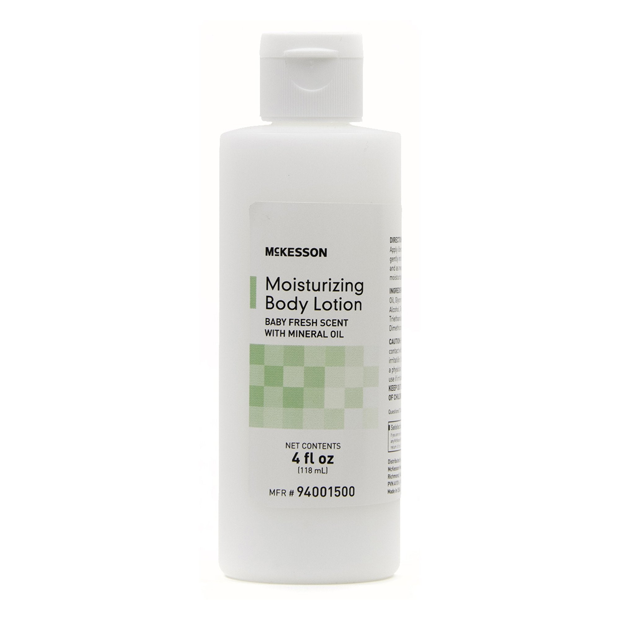 Hidratante para manos y cuerpo McKesson, botella de 113 ml, aroma fresco para bebés, tipo de envase: caja