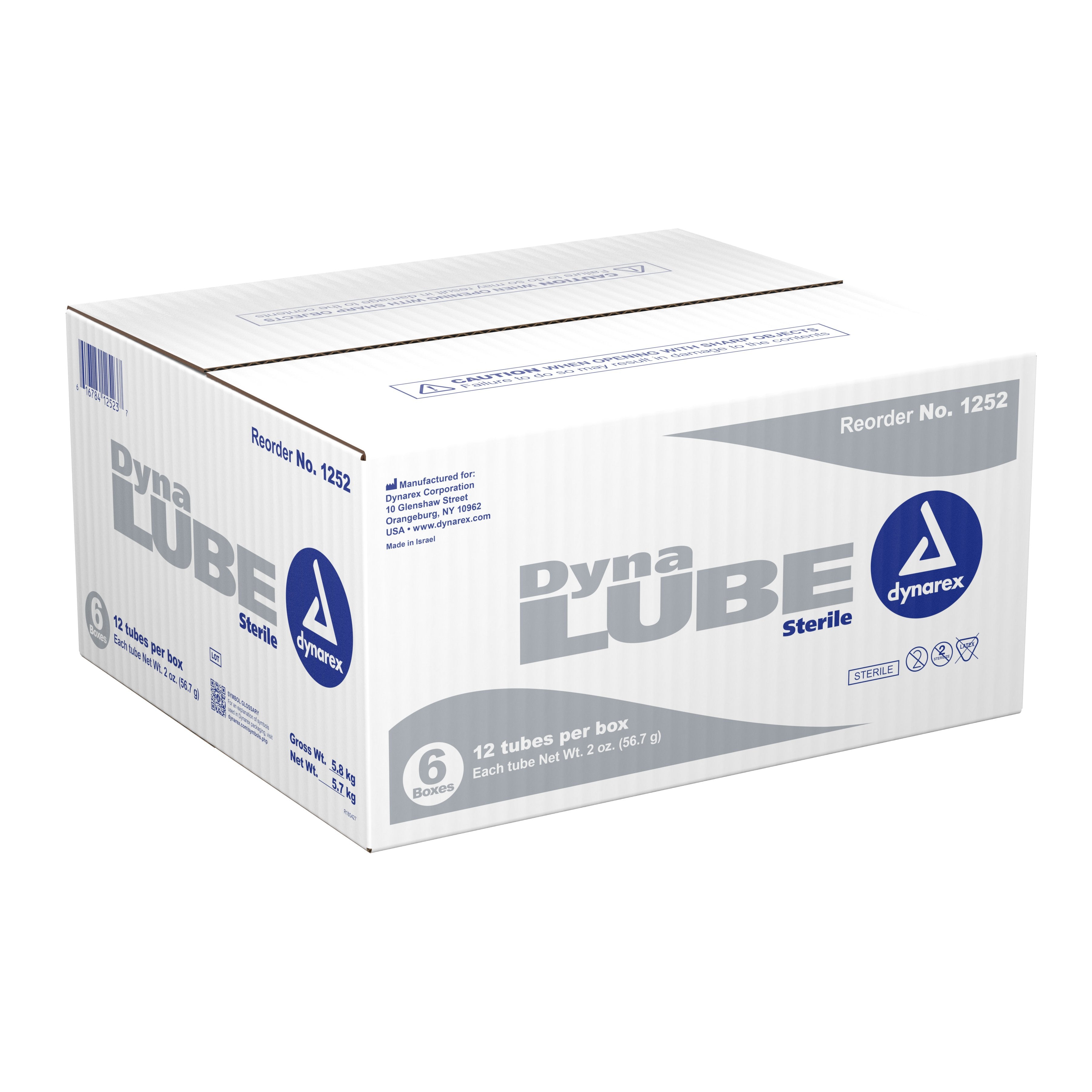 Lubricating Jelly DynaLube 2 oz. Tube Sterile,Packaging Type- Box