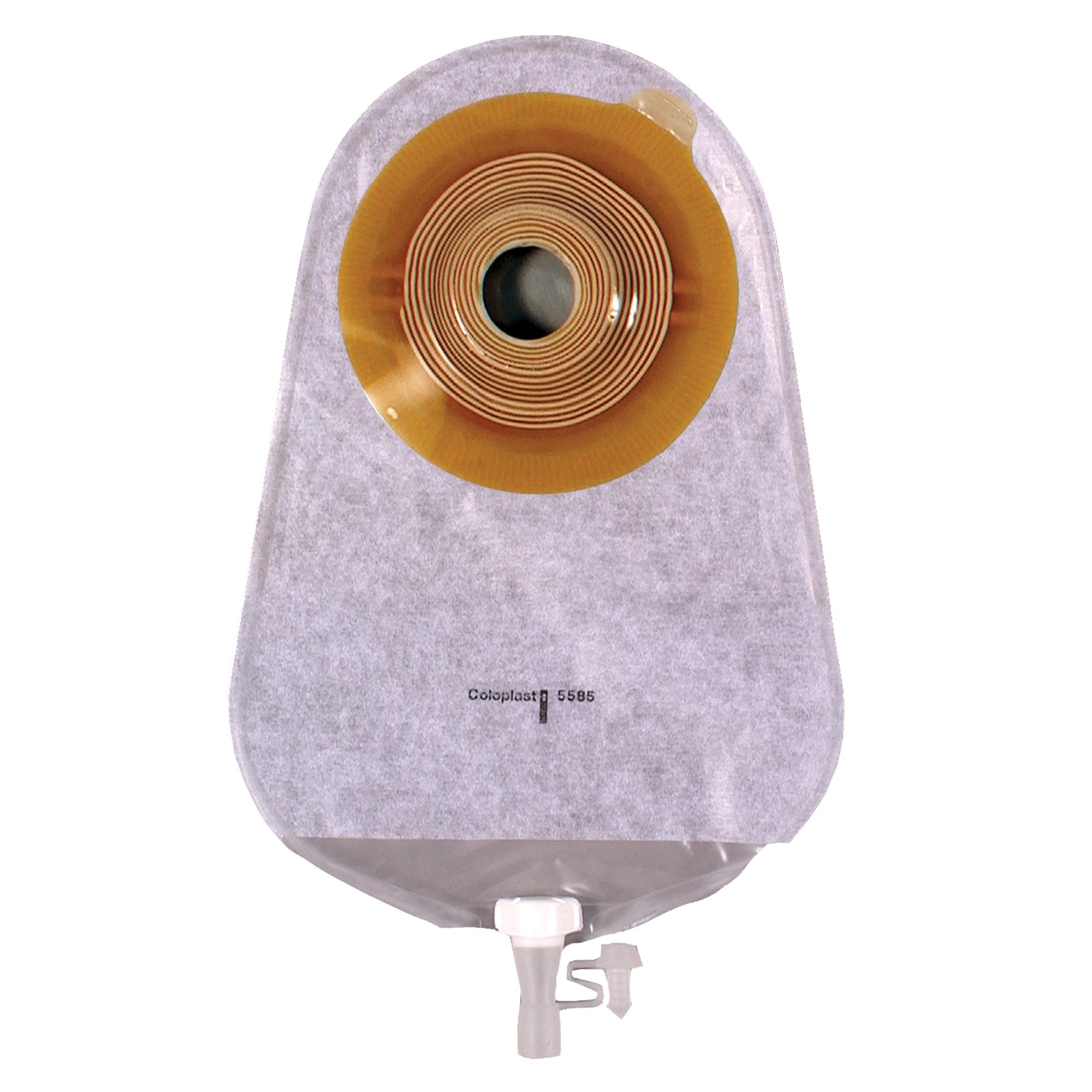 Urostomy Pouch Assura One-Piece System 10-3/4 Inch Length Convex, Trim to Fit 3/4 to 1-1/4 Inch Stoma Drainable
