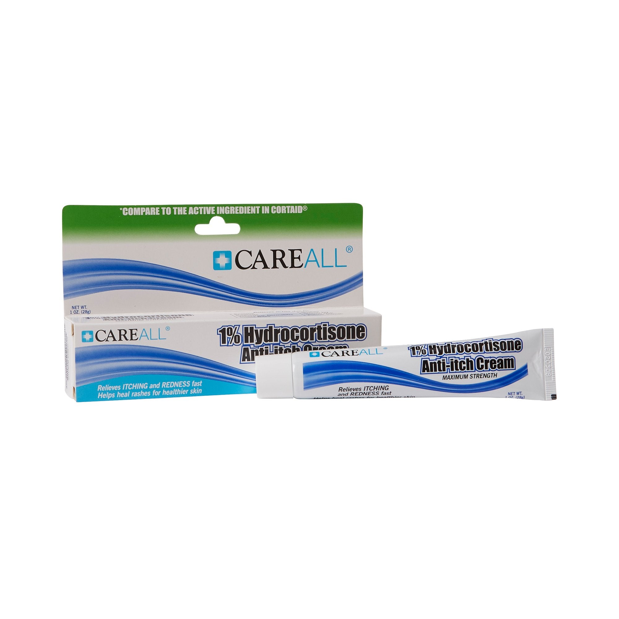 Itch Relief CareALL 1% Strength Cream 1 oz. Tube