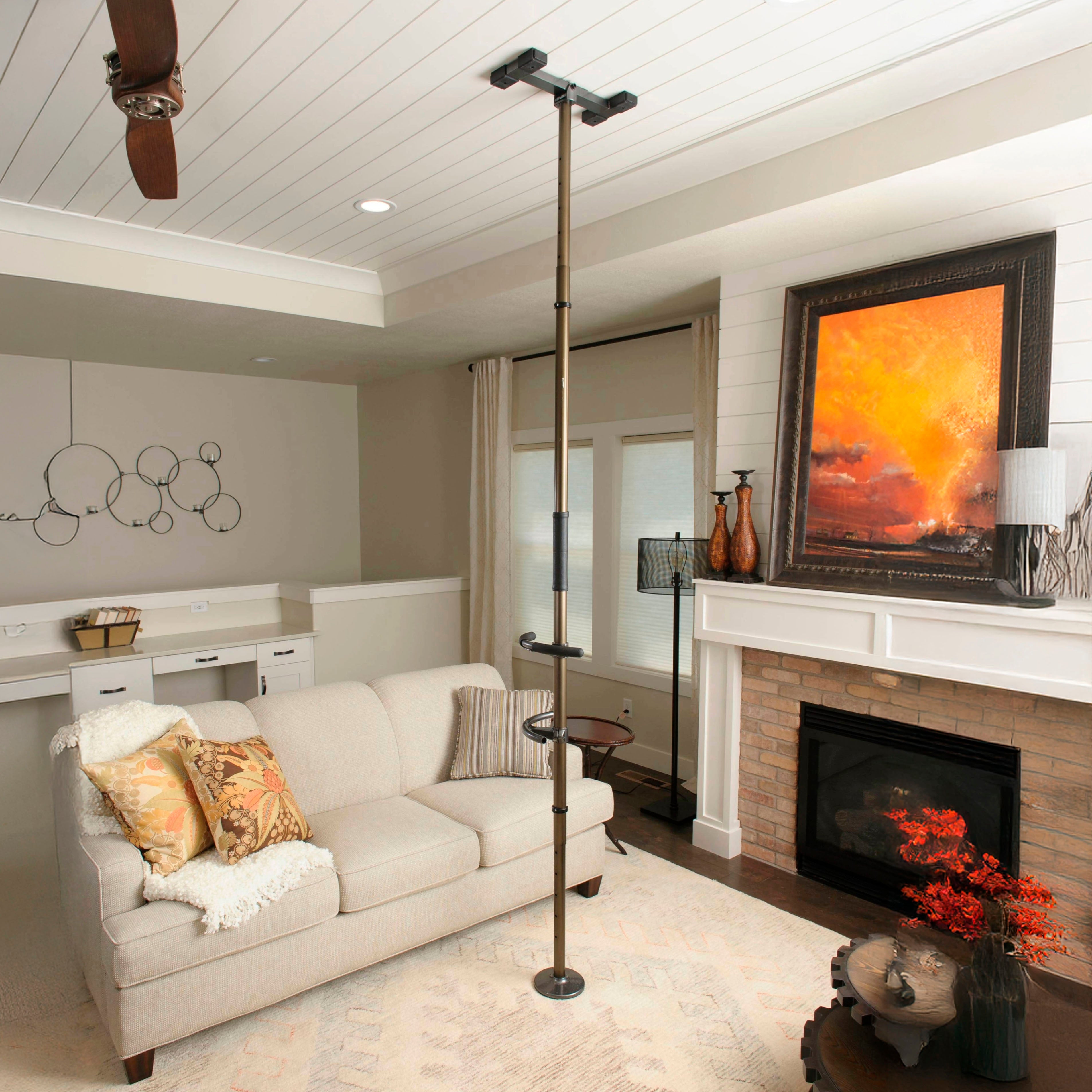 Wonder Pole Premium - Versatile and Durable Adjustable Pole for Home Workouts, Perfect for Fitness Enthusiasts and Dance Lovers.