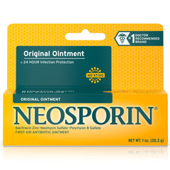 First Aid Antibiotic Neosporin Ointment 1 oz. Tube, Packaging Type- Box