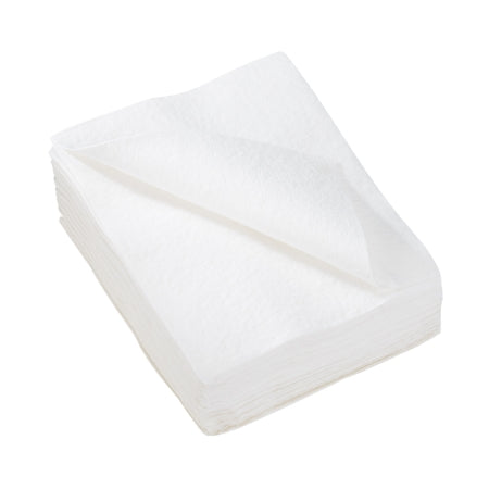 Toallita desechable McKesson de 25 x 33 cm, color blanco. Tipo de embalaje: estuche.