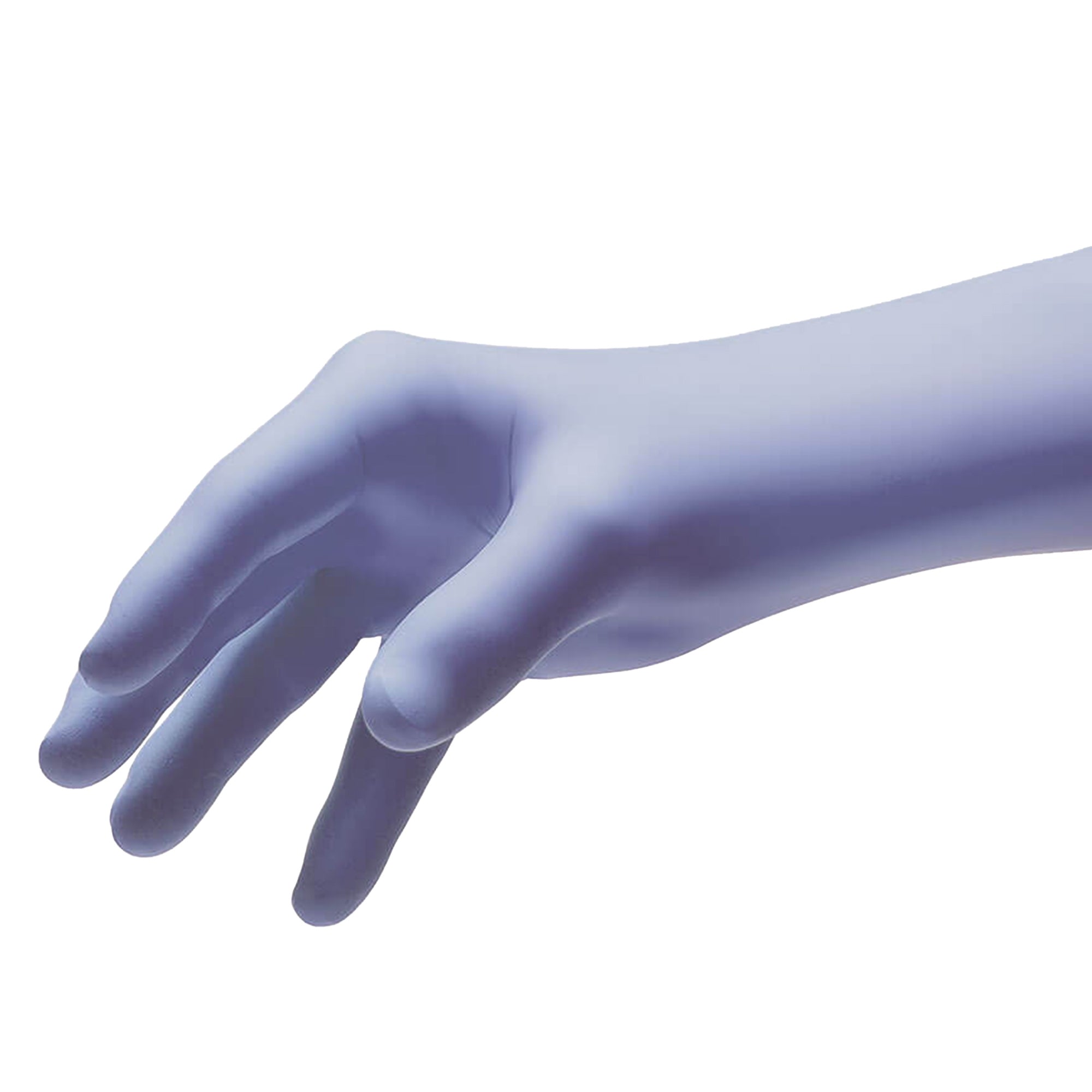 Exam Glove Pulse Nitrile Large NonSterile Nitrile Standard Cuff Length Textured Fingertips Aqua Blue Chemo Tested | 10Box/Case