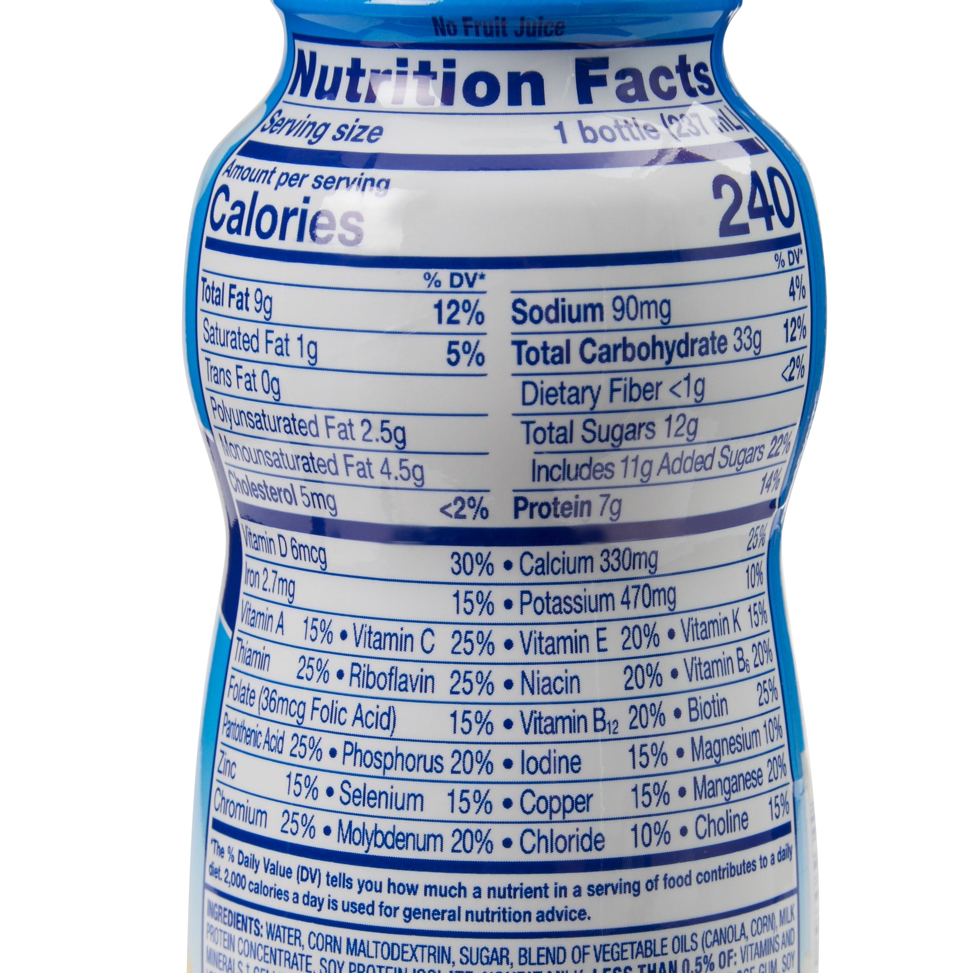 Pediatric Oral Supplement PediaSure Grow & Gain Shake Banana Flavor 8 oz. Bottle Liquid Calories,Packaging Type- Each