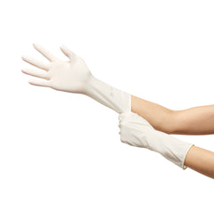 Surgical Glove GAMMEX Non-Latex PI Size 6.5 Sterile Polyisoprene Standard Cuff Length Micro-Textured White Chemo Tested | 50Pair/Box