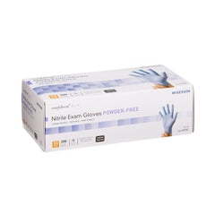 Exam Glove McKesson Confiderm 3.5C X-Small NonSterile Nitrile Standard Cuff Length Textured Fingertips Blue Chemo Tested | 10Box/Case