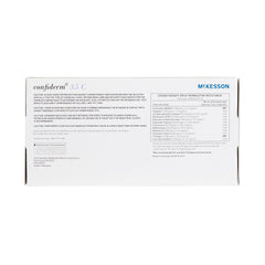 Exam Glove McKesson Confiderm 3.5C Large NonSterile Nitrile Standard Cuff Length Textured Fingertips Blue Chemo Tested | 10Box/Case