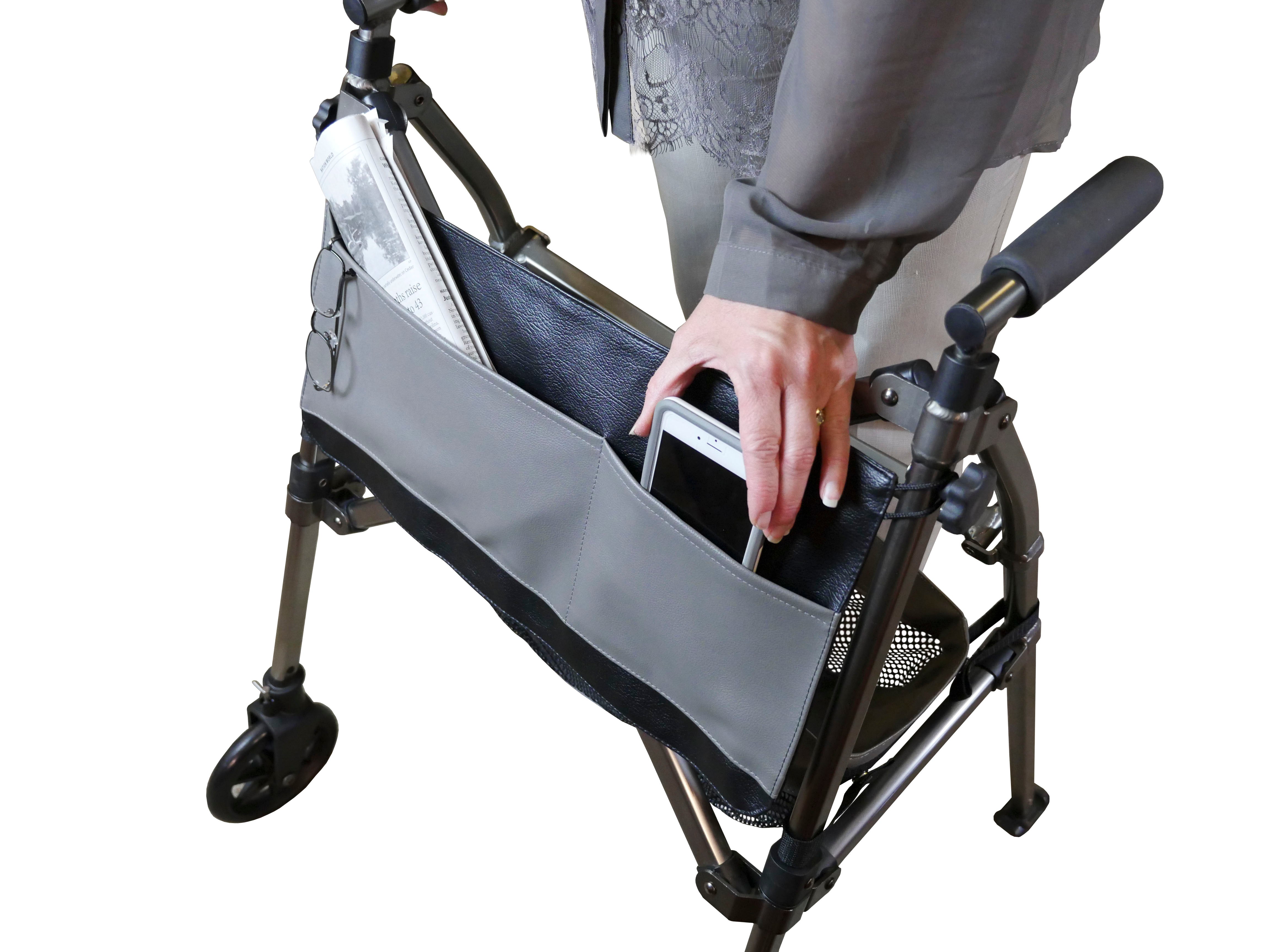 Elite Travel Walker – Lightweight, Foldable Mobility Aid for Easy Travel and Comfort. Perfect for Seniors and Individuals with Limited Mobility.