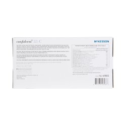 Exam Glove McKesson Confiderm 3.5C X-Large NonSterile Nitrile Standard Cuff Length Textured Fingertips Blue Chemo Tested