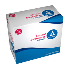 Impregnated Swabstick Dynarex 70% Strength Isopropyl Alcohol Individual Packet NonSterile, Packaging Type- Case