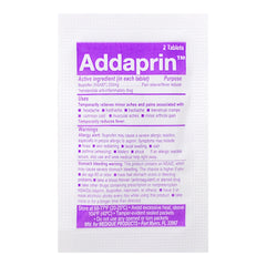 Pain Relief Addaprin 200 mg Strength Ibuprofen Tablet 250 per Box