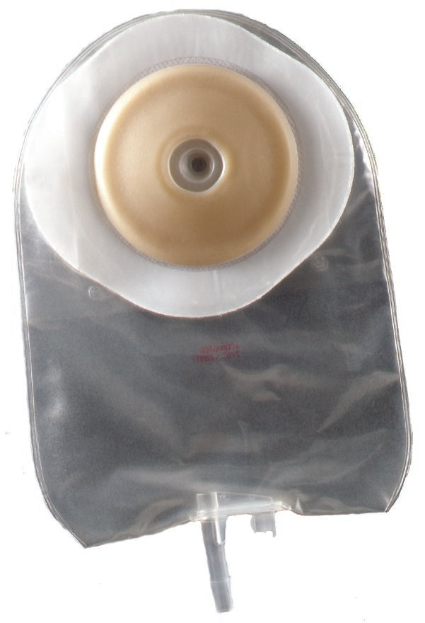 Urostomy Pouch ActiveLife One-Piece System 9 Inch Length Convex, Pre-Cut 1-1/2 Inch Stoma Drainable
