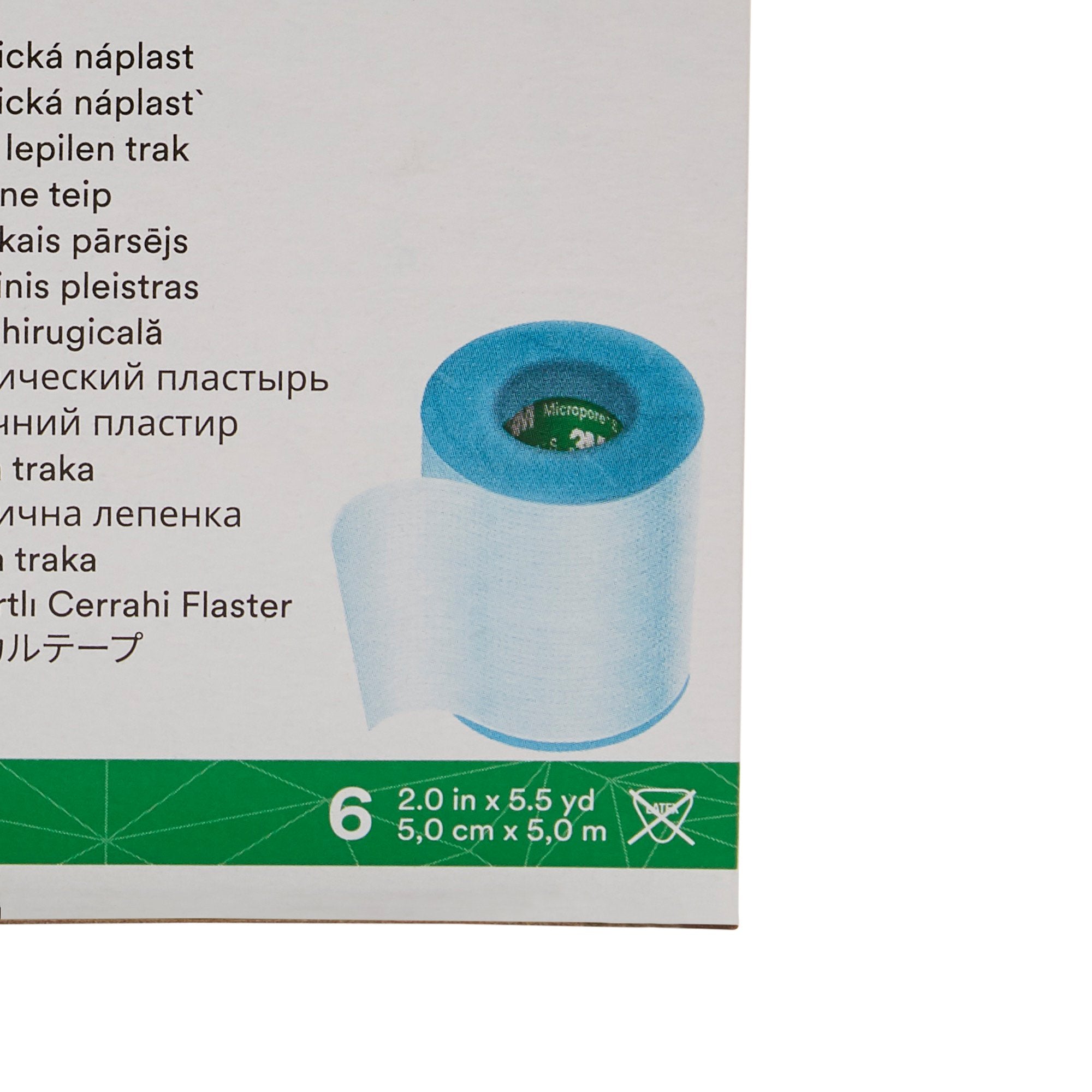 Medical Tape 3M Micropore S Blue 2 Inch X 5-1/2 Yard Silicone NonSterile, Packaging Type- Box