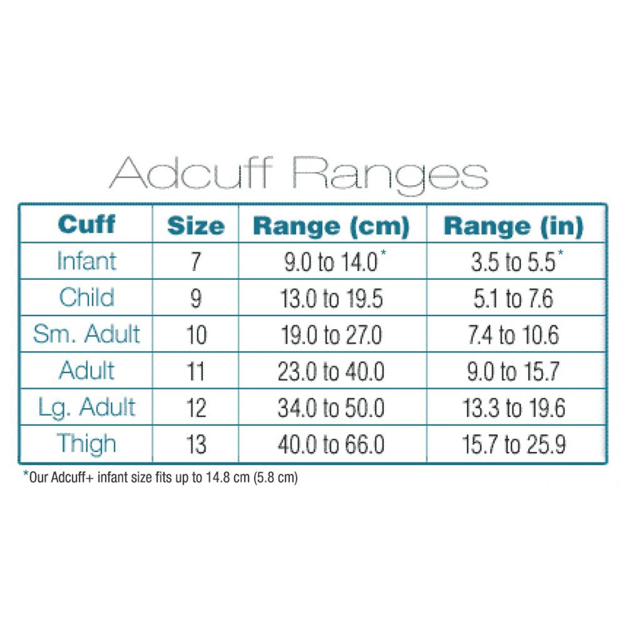 Reusable Blood Pressure Cuff and Bulb Adcuff 23 to 40 cm Arm Nylon Cuff Adult Cuff,Packaging Type- Each