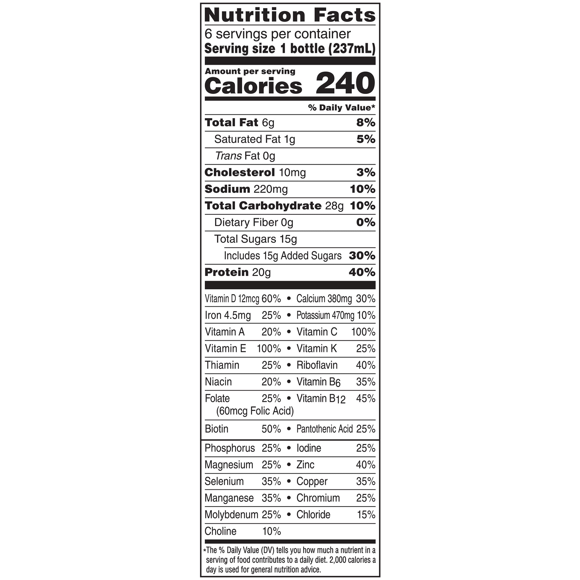 Oral Supplement Boost High Protein Very Vanilla Flavor Liquid 8 oz. Bottle