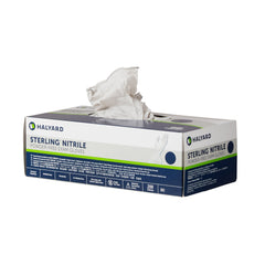Exam Glove STERLING X-Small NonSterile Nitrile Standard Cuff Length Textured Fingertips Gray Chemo Tested
