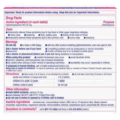 Allergy Relief Benadryl 25 mg Strength Tablet 24 per Box,  Packaging Type- Case