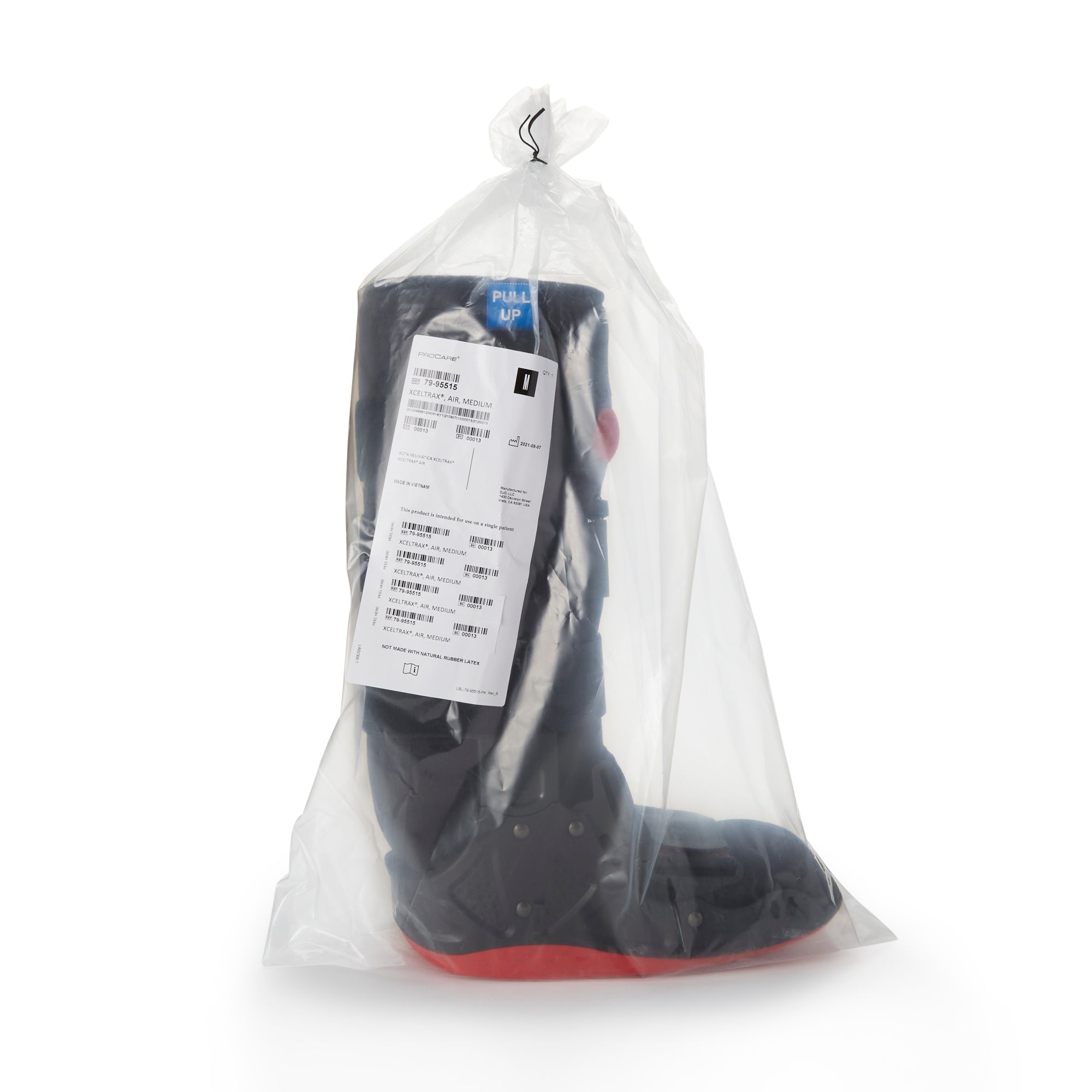 Air Walker Boot XcelTrax Air Tall Pneumatic Adult Medium Tall,Packaging Type- Each