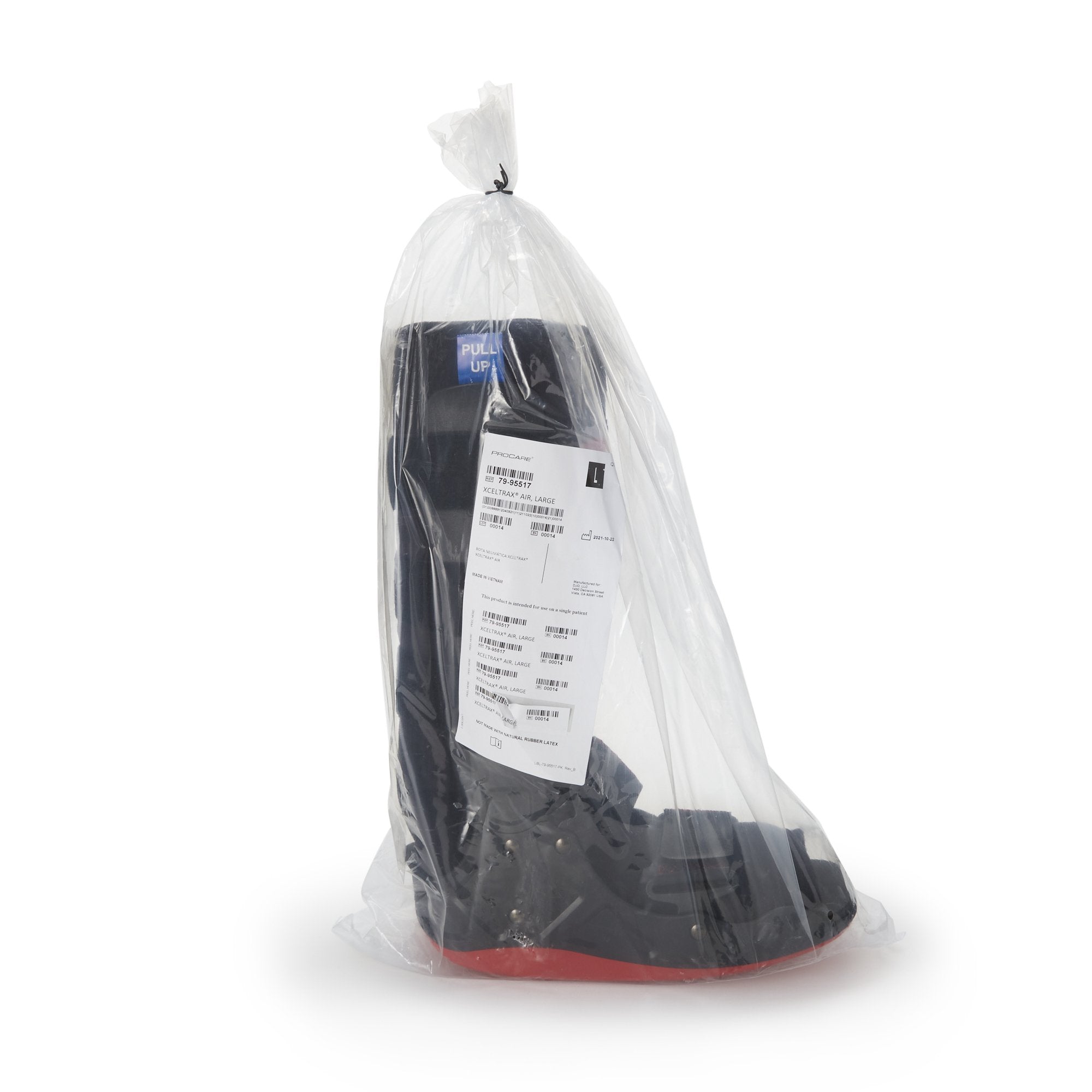 Air Walker Boot XcelTrax Air Tall Pneumatic Adult Large Tall,Packaging Type- Each